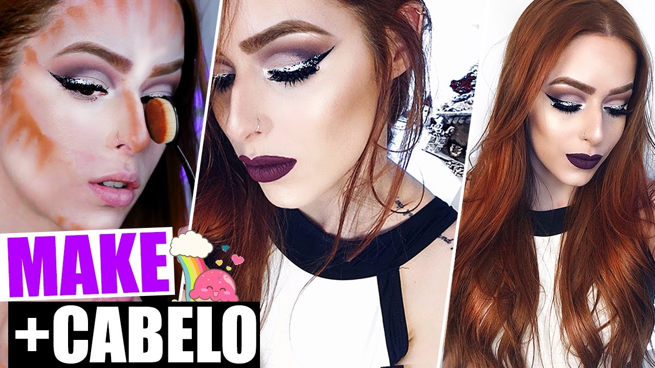 COMO LACRAR NAS FESTAS DE FIM DE ANO! MAKE + CABELO ♥