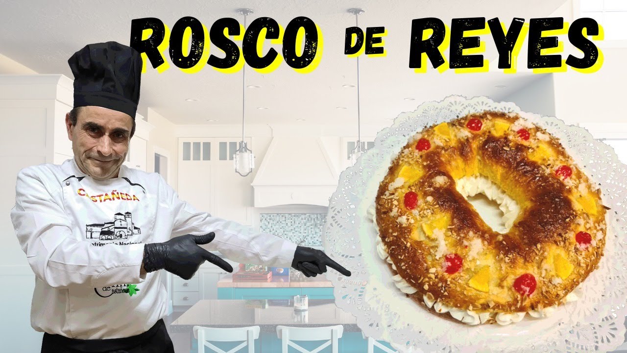 🍽 ROSCO de REYES -ESPECIAL NAVIDAD- *Receta fácil y sencilla* | @ChiliRecetas