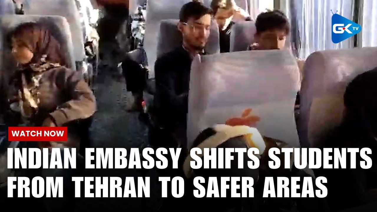 Iran-Israel War; Indian Embassy relocates students from Tehran to safer areas