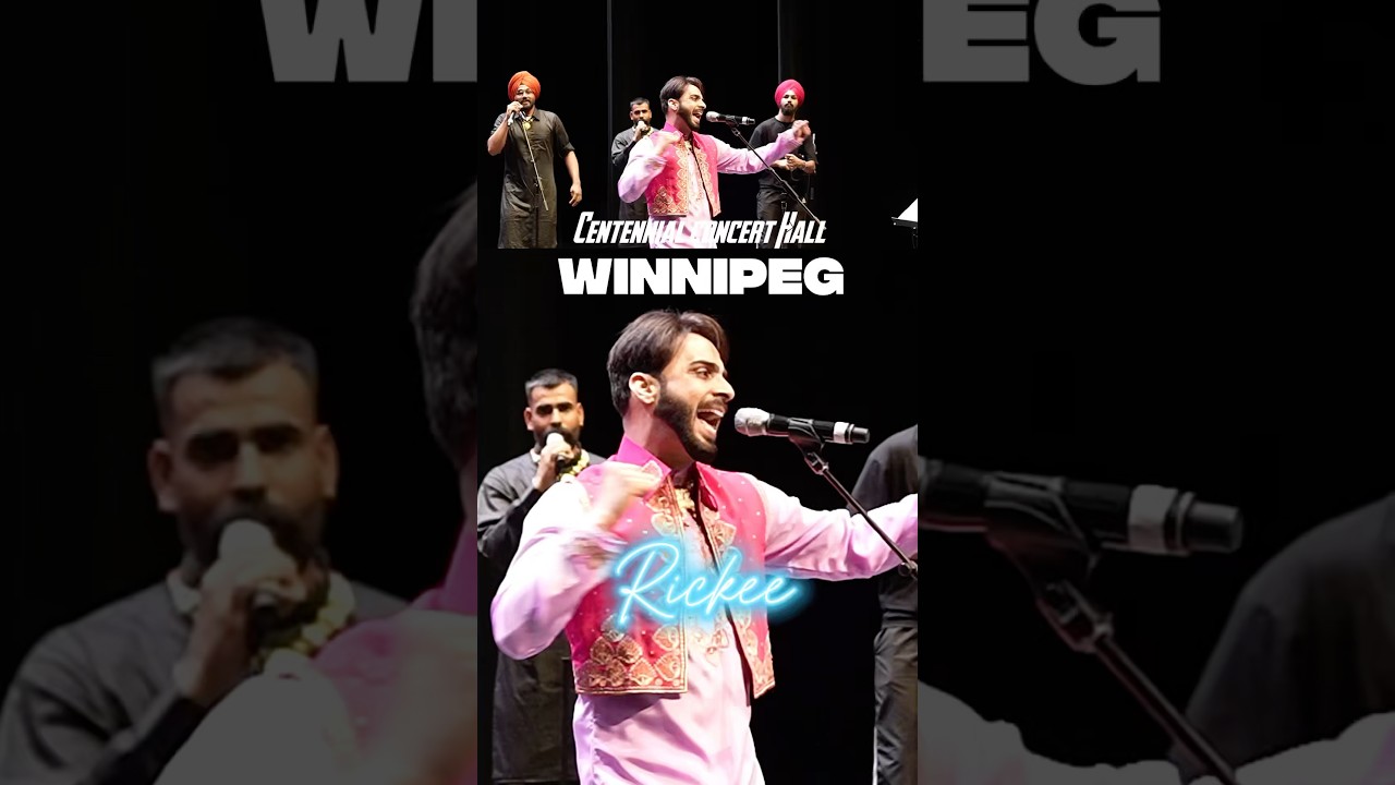Mirza by Rickee | Live Concert Winnipeg #rickee #shortsvideo #viralshort #liveperformance #singing