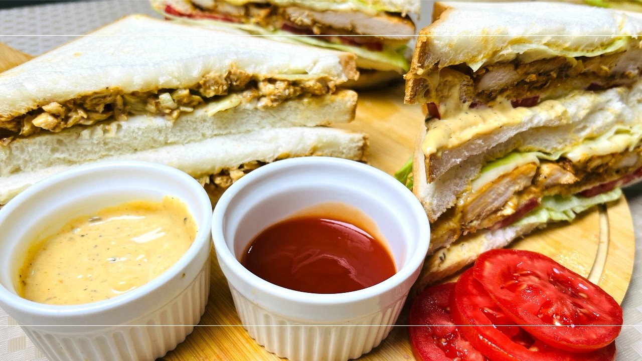 Chicken Grilled Sandwich | | Easy & Delicious   |  Chicken Sandwich Recipe | two ways 