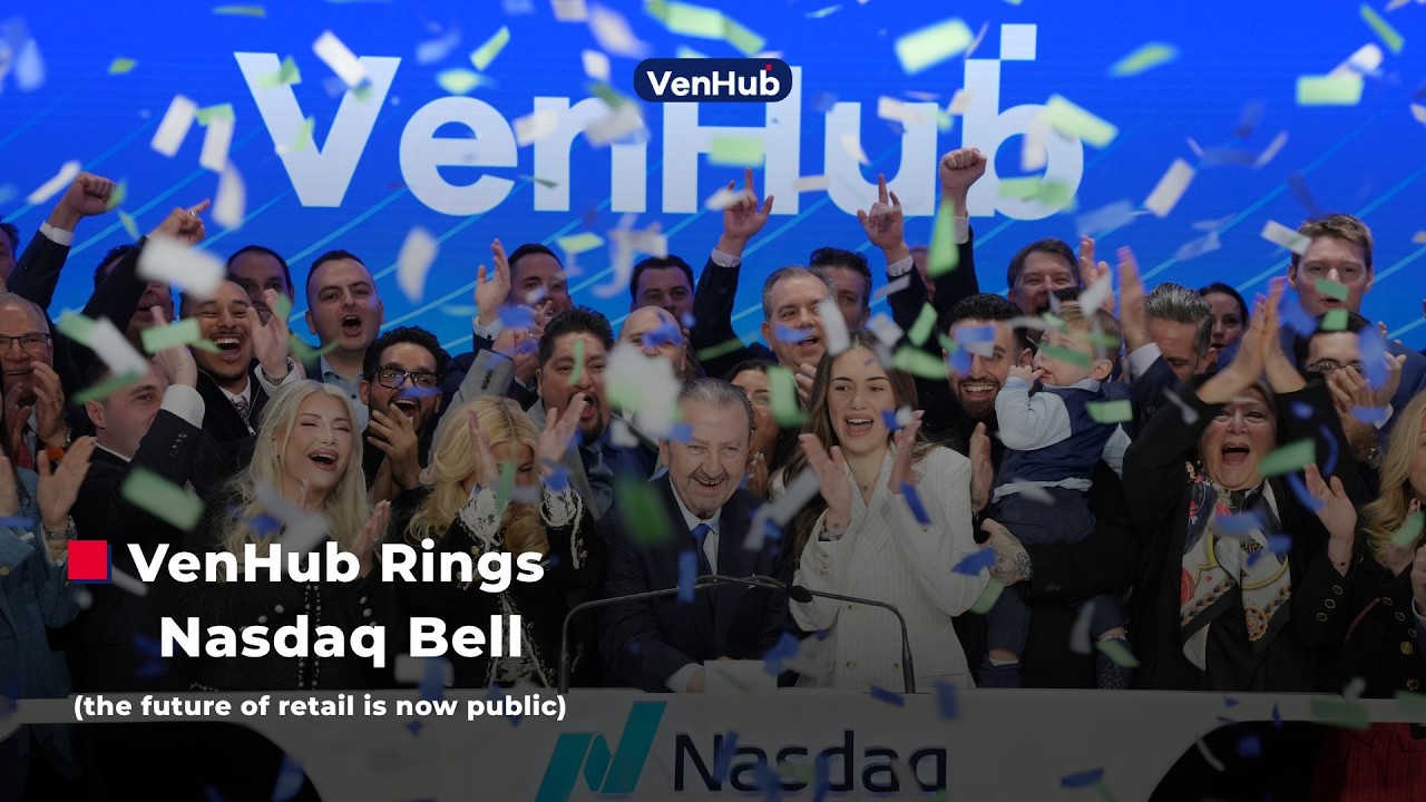 VenHub Rang the Opening Bell at Nasdaq