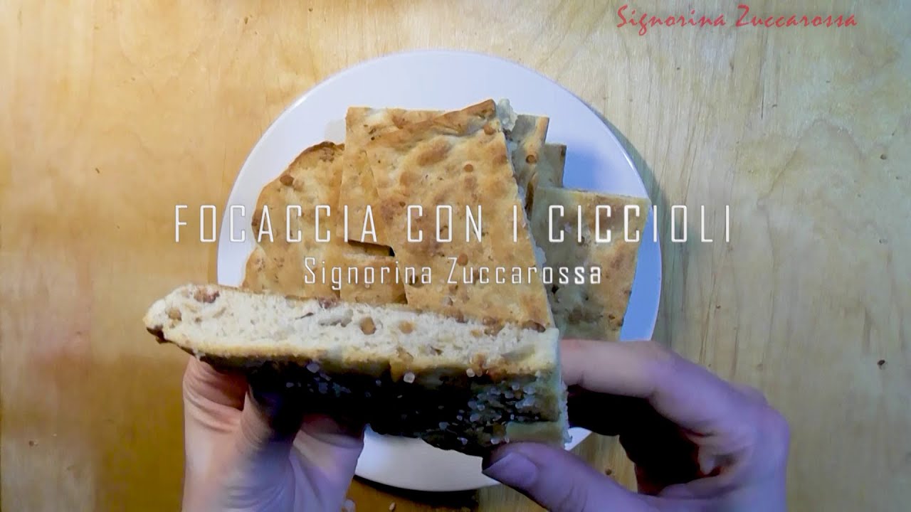 Focaccia coi Ciccioli