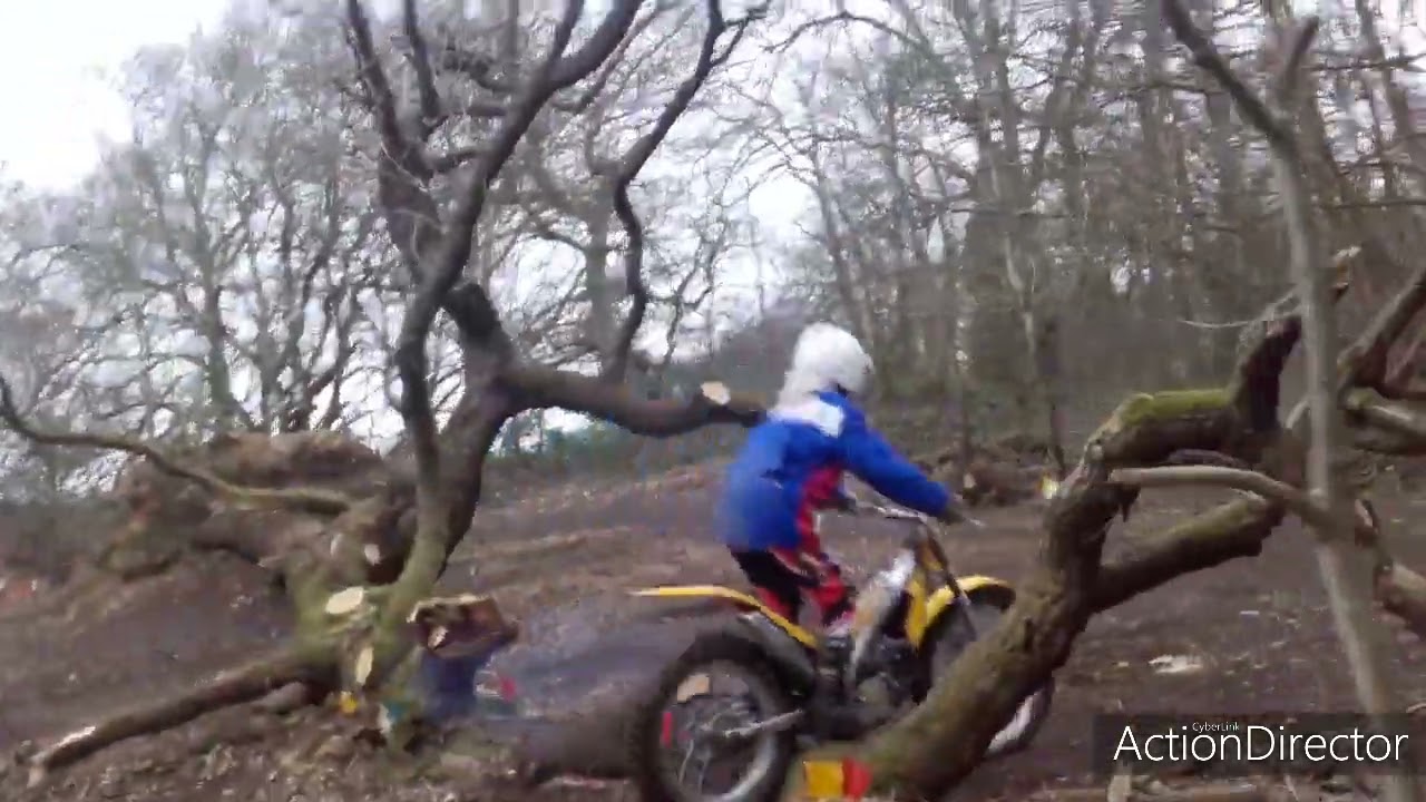 Gas Gas TxT 125 at Hookwood trials centre