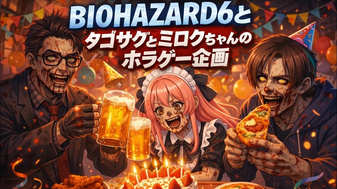 BIOHAZARD6　みろくちゃんとホラゲー企画第２弾　エイダ編