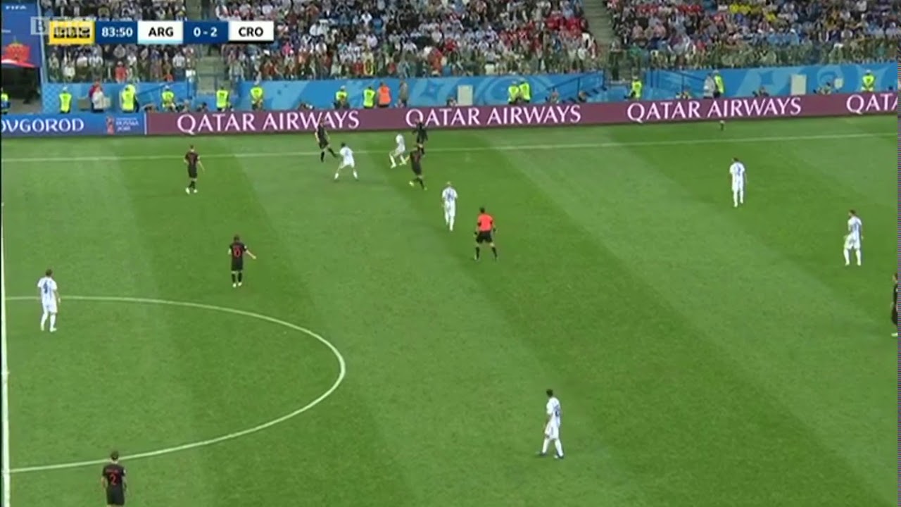 Otemendi sparks CRAZY BRAWL vs Croatia World Cup 2018
