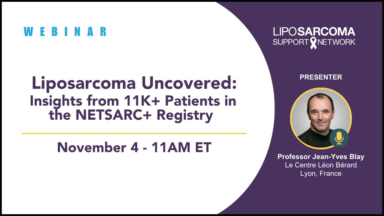 Liposarcoma Uncovered: Insights from 11K+ Patients in the NETSARC+ Registry