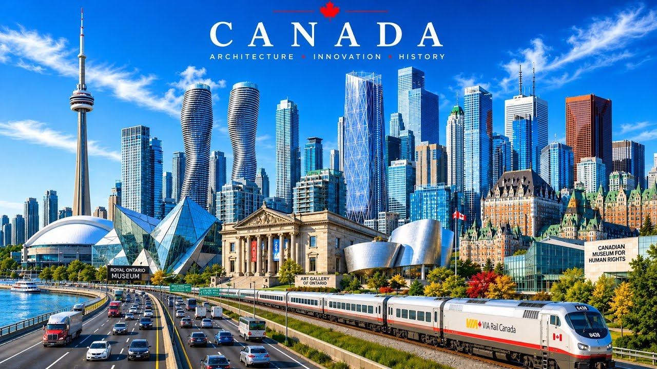 Canada 🇨🇦 Country In North America In 4K |