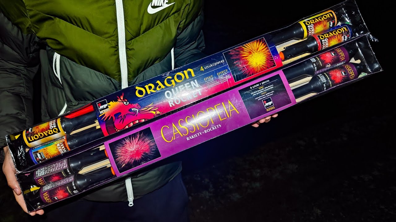Rakiety Dragon Queen Rocket N6350 i CASSIOPEIA N3501 - Solidne budżetowe rakiety od Jorge! 