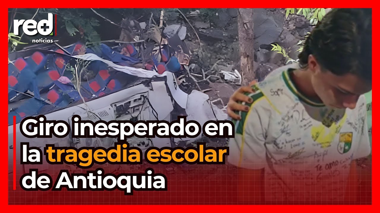 Giro inesperado en lamentable caso de bus escolar en Antioquia: el detalle que esclarecería todo