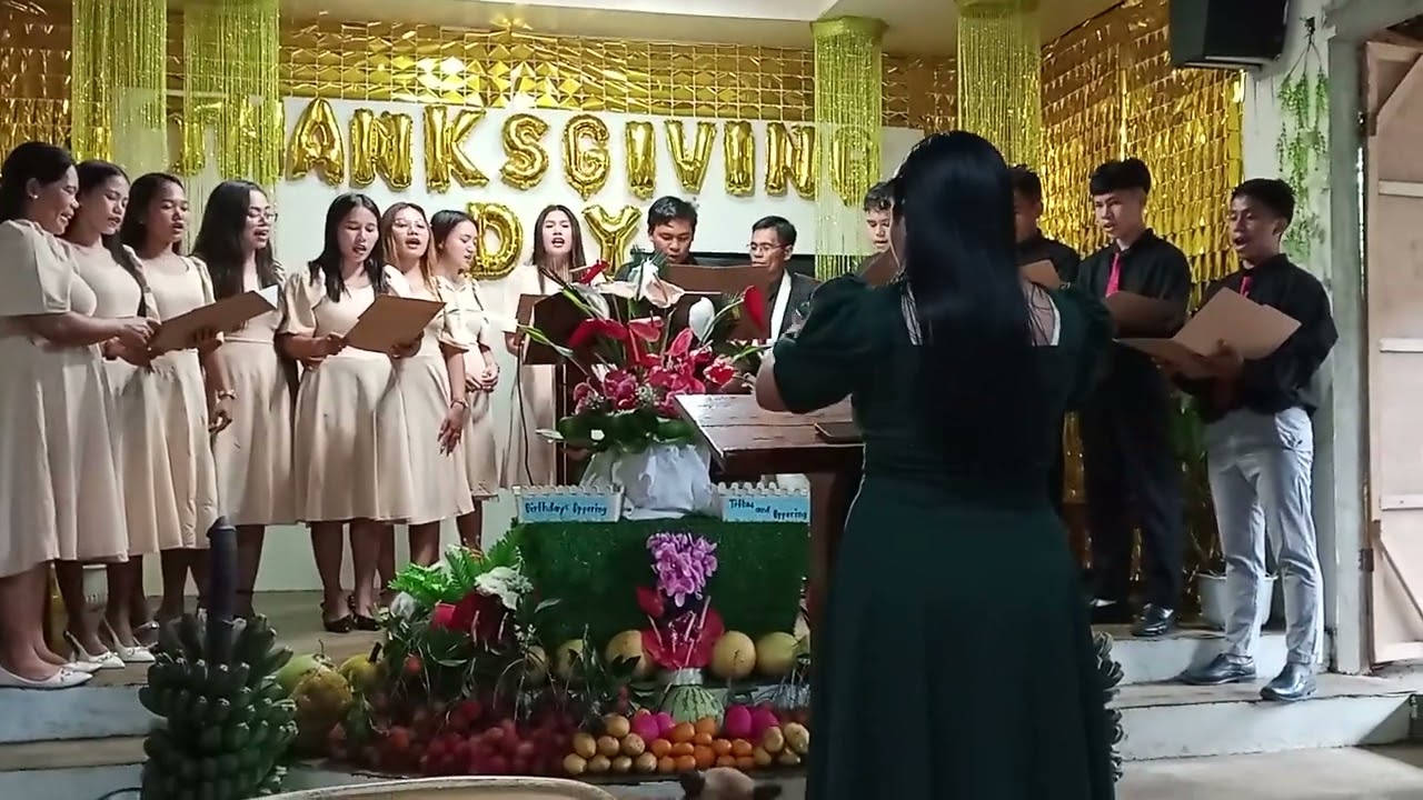 With a heart of thanks(International Bible Baptist Tandawan Macopa Monkayo)