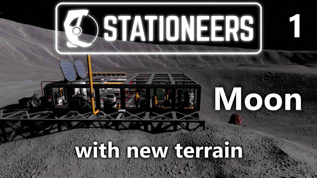 Stationeers new terrain MOON playthrough 2025-06-10, 7 hours, E1