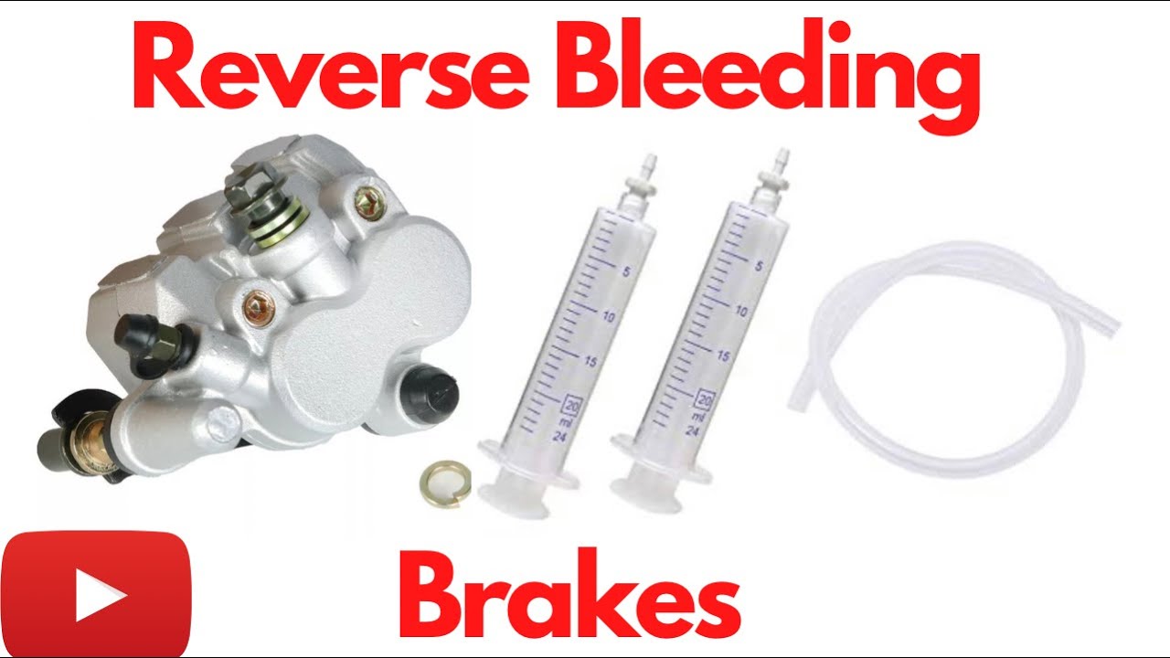 Pitbike | Dirtbike | Motorcycle | Reverse Bleeding Brakes | HOW TO