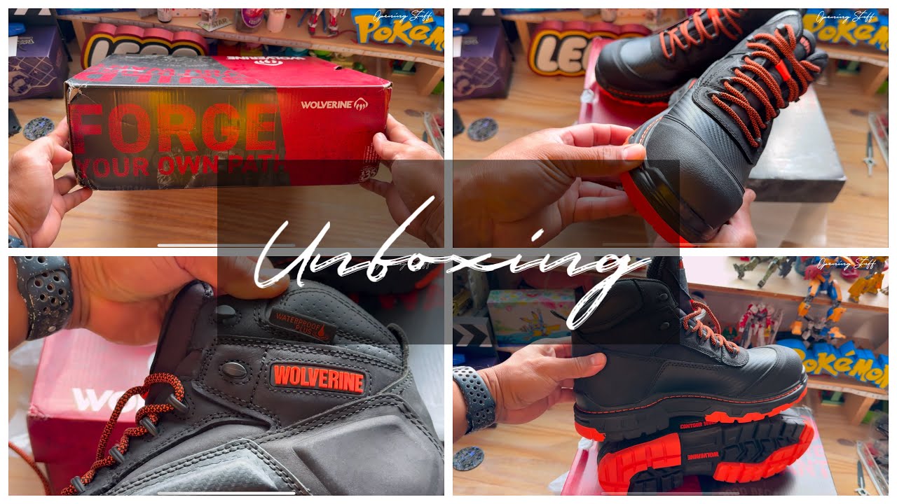 Wolverine Overpass Work Boots  W241180 Waterproof Safety Toe