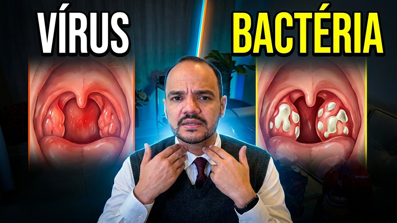 ⚠️ PRIMEIROS SINAIS INFEC&Ccedil;&Atilde;O BACTERIANA DE GARGANTA