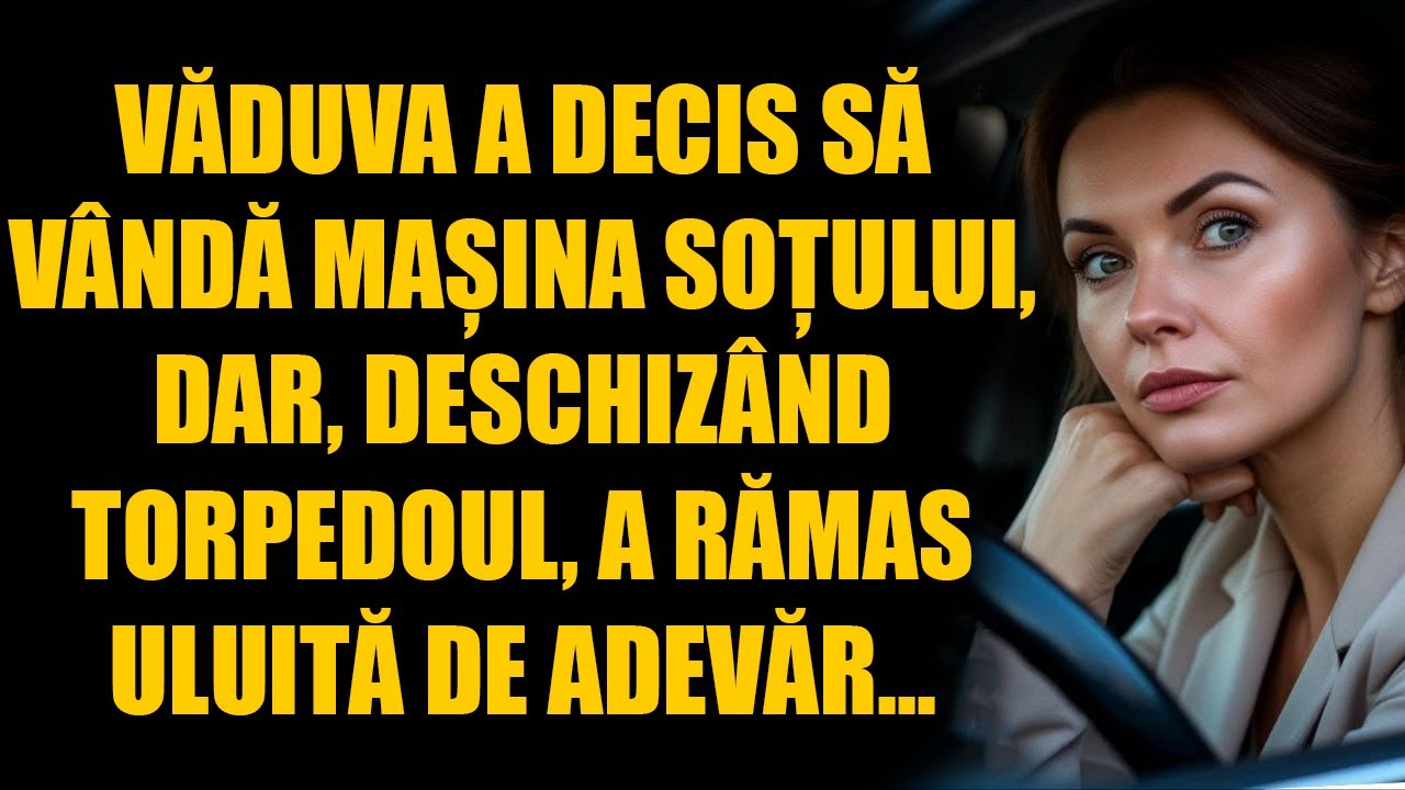 Văduva a decis să vândă mașina soțului, dar, deschizând torpedoul, a rămas uluită de adevăr...