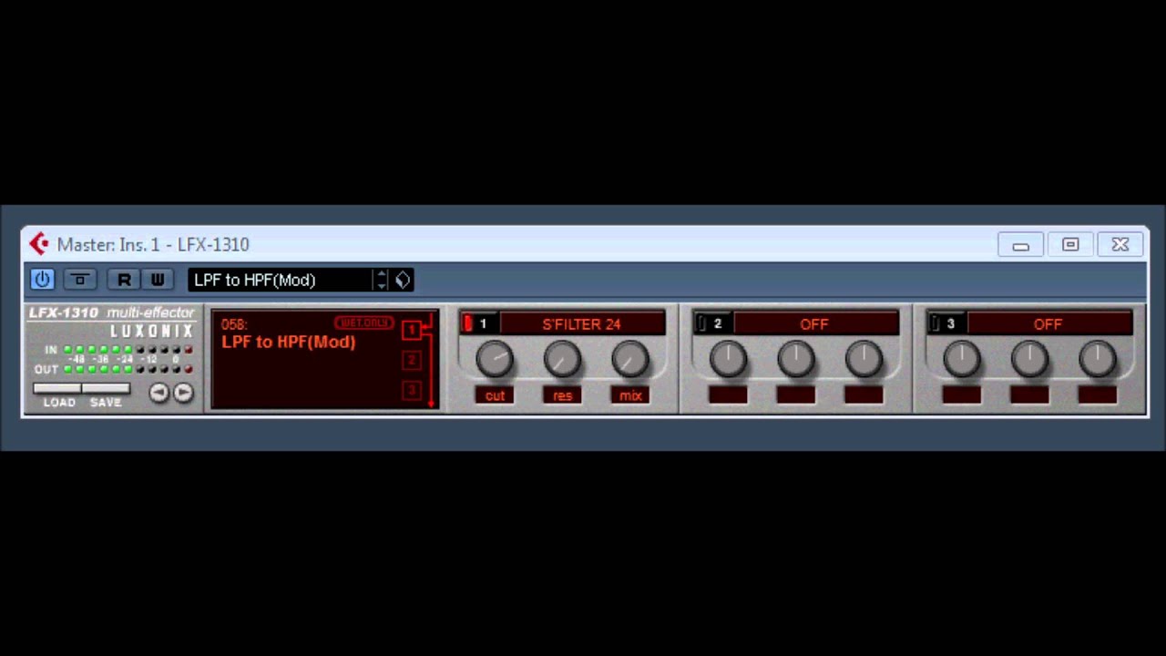 LFX 1310 multi effector by LUXONIX INC / Socic Cat