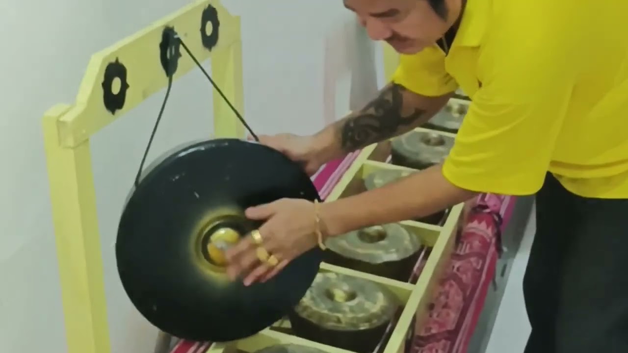Cara - cara membuat Gong ataupun Tawak dalam bahasa Iban #highlights