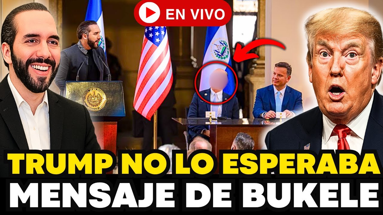 #EnVivo CADENA  NACIONAL BUKELE SORPRENDE A TODOS CON ESTO NADIE LO ESPERABA EL SALVADOR NOTICIA