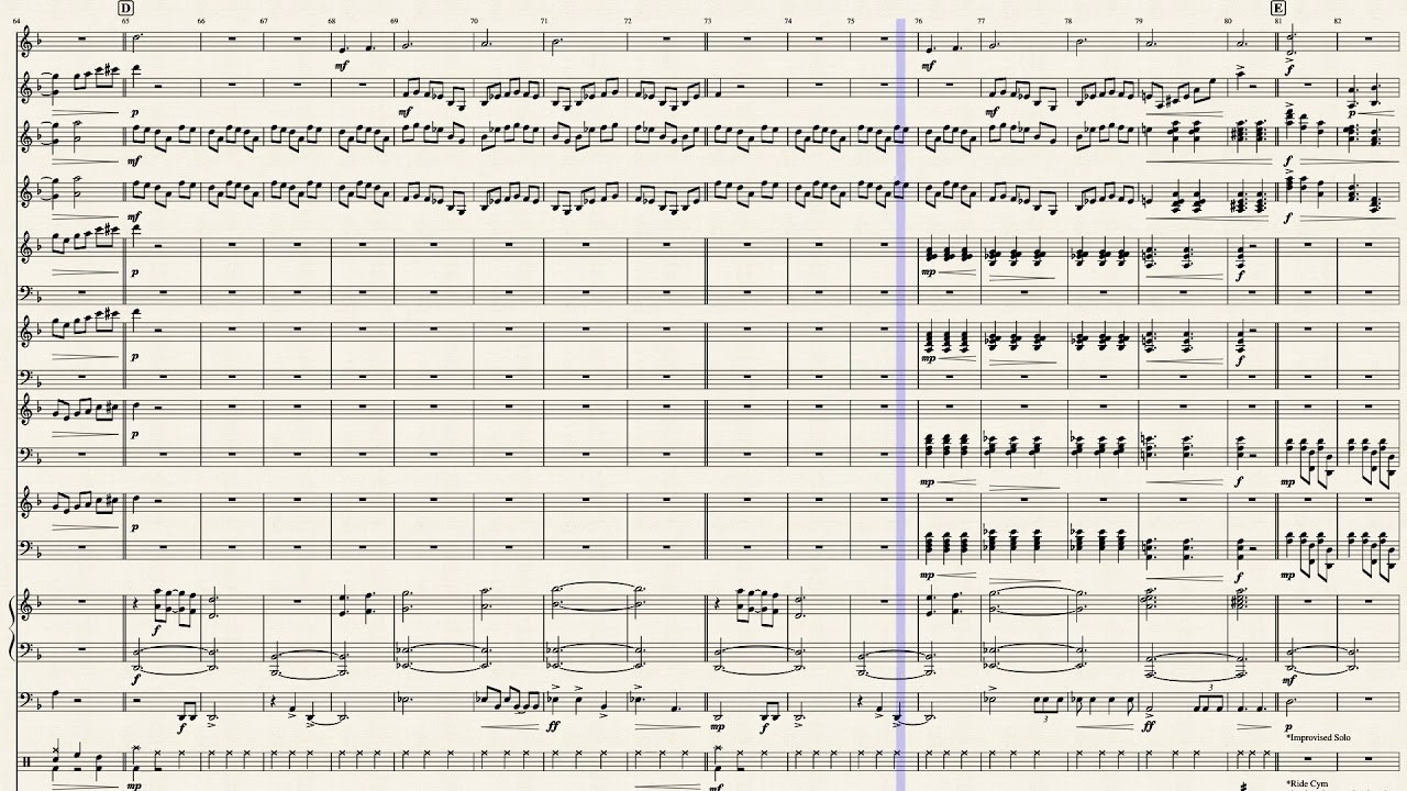 Natural (Imagine Dragons) - Front Ensemble Arrangement (Arr. Evan Garrett)