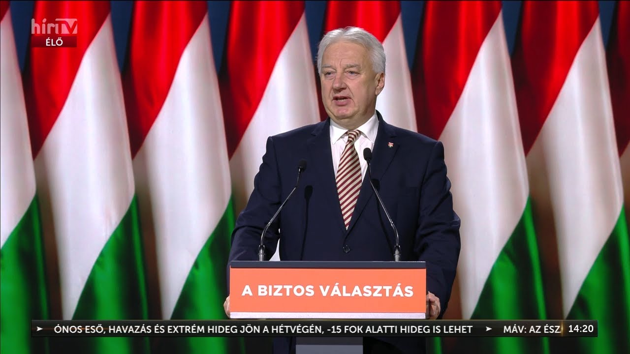 Fidesz-kongresszus 2026 - Semj&eacute;n Zsolt - H&iacute;rTV
