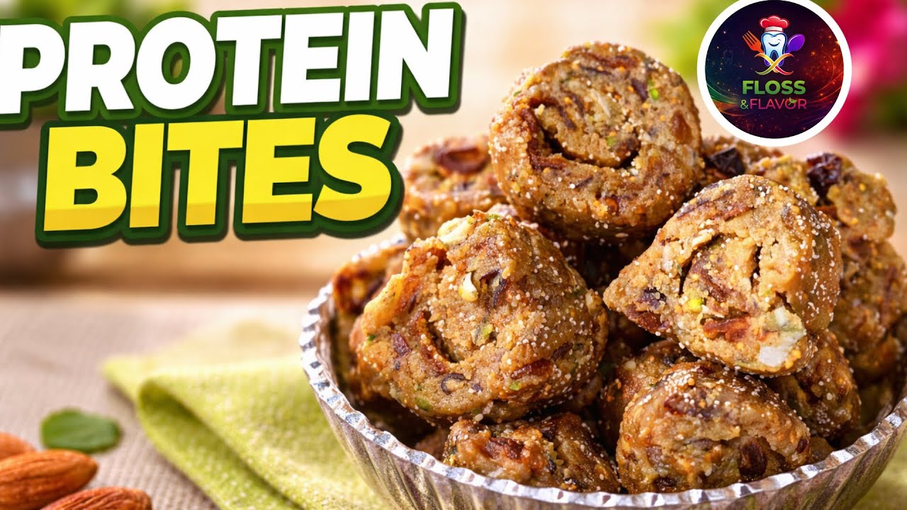 Floss_N_Flavor | Protein Bites #trending #recipe #food #homemade #healthy #tasty 
