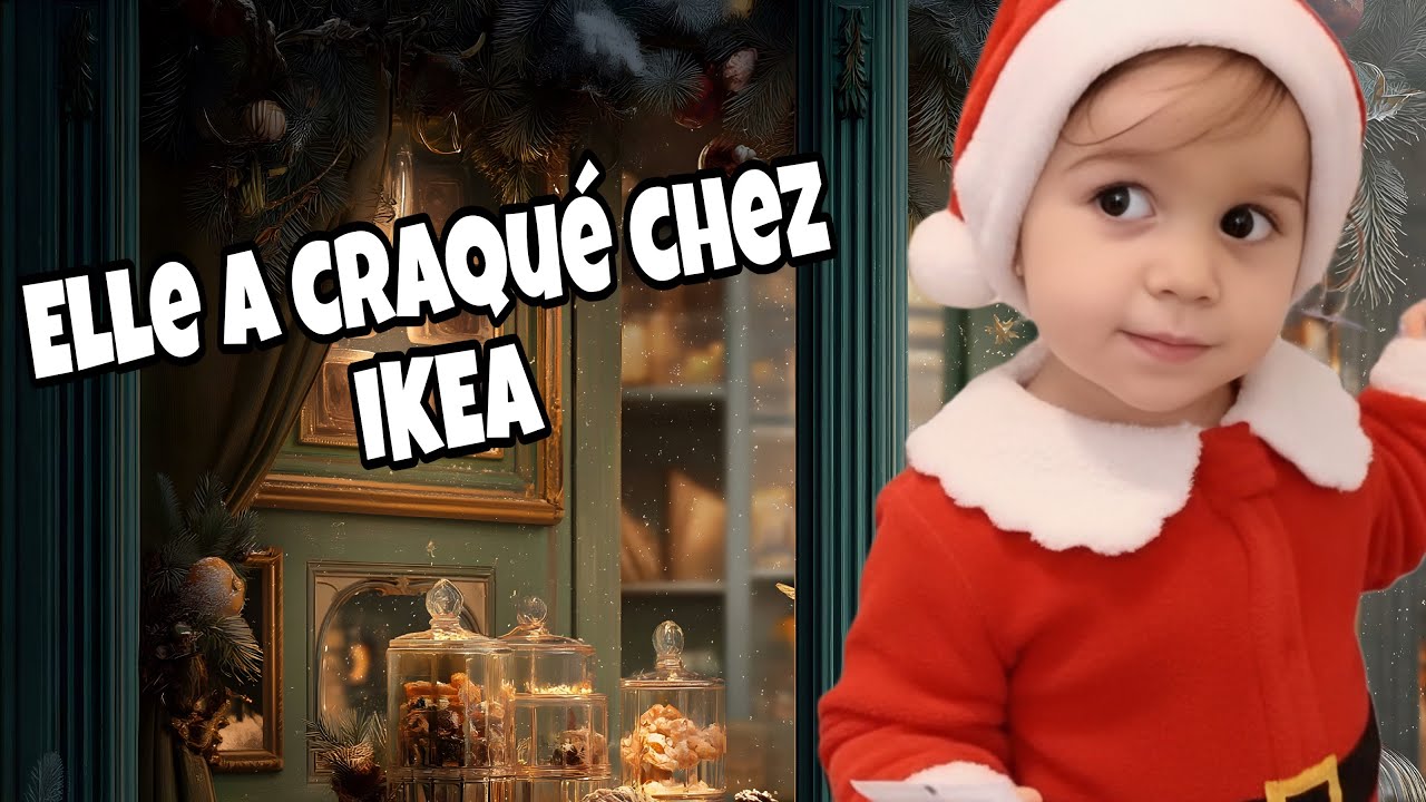 [ VLOGMAS 12 ] ELLE A CRAQUÉ CHEZ IKEA 😩