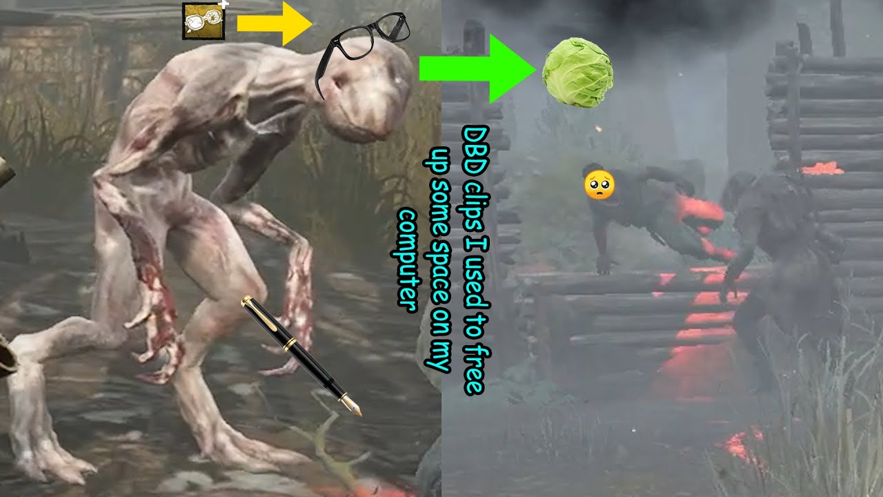 dbd clips I used to free up some space on my computer