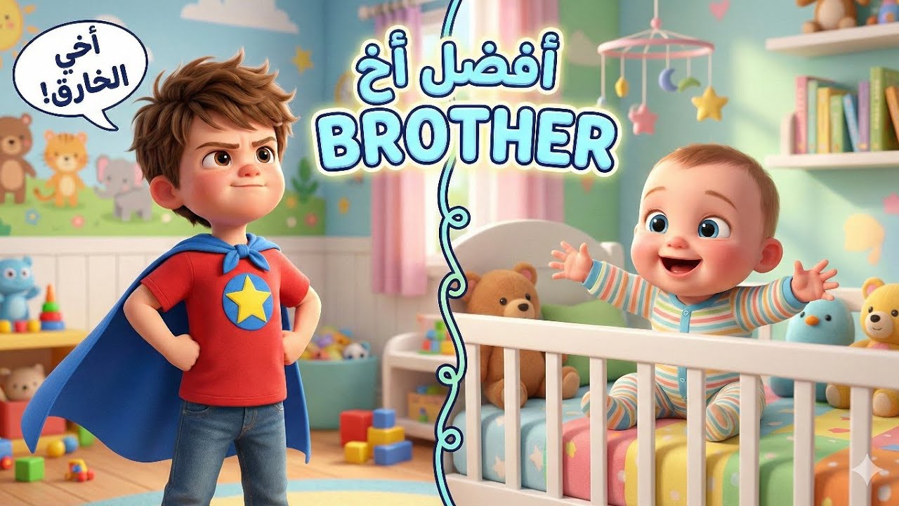 أغنية أخي الصغير | تعليم الأطفال العناية بالرضيع وحمايته من المخاطر | أغاني أطفال تربوية ومسلية 2026