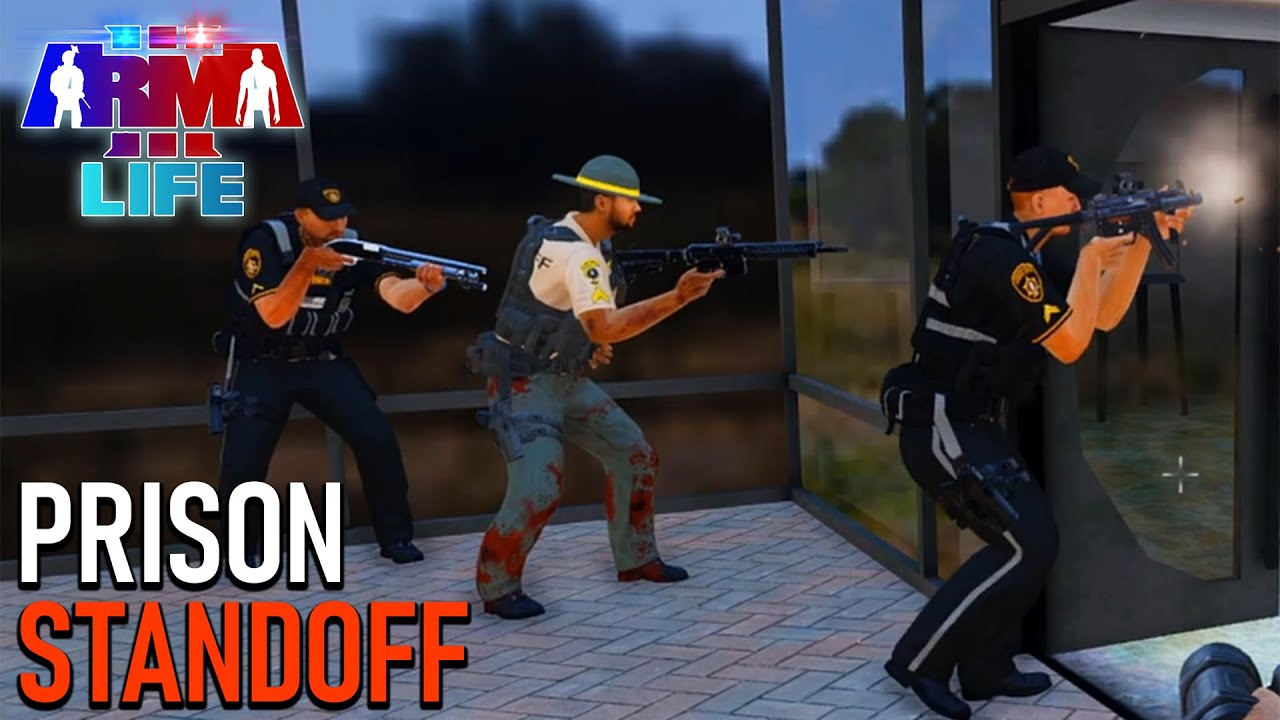 Arma 3 Life Police #23 - Prison Standoff
