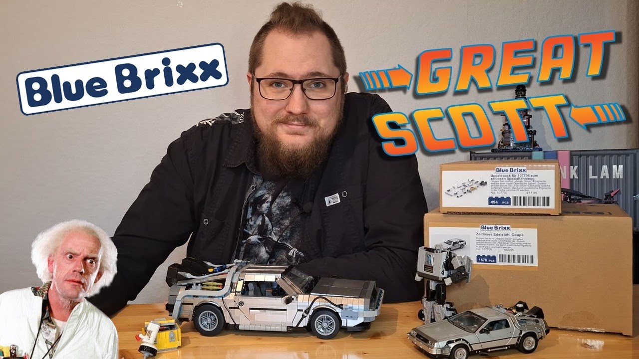 Mr. Fusion ist auch dabei – BlueBrixx® Special 107707 Updatepack / Erweiterung für 107706