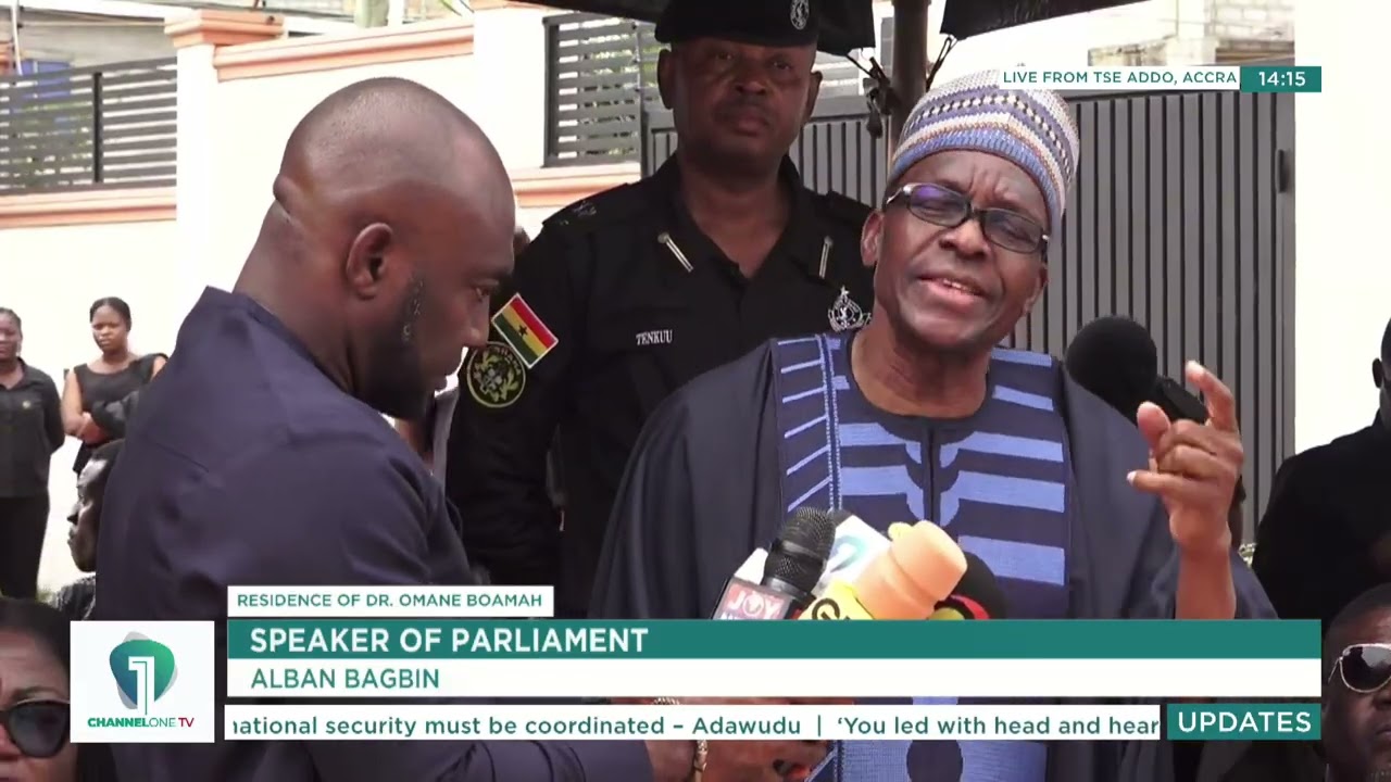 In the Wake of Tragedy — Speaker Commiserates with Omane Boamah’s Family