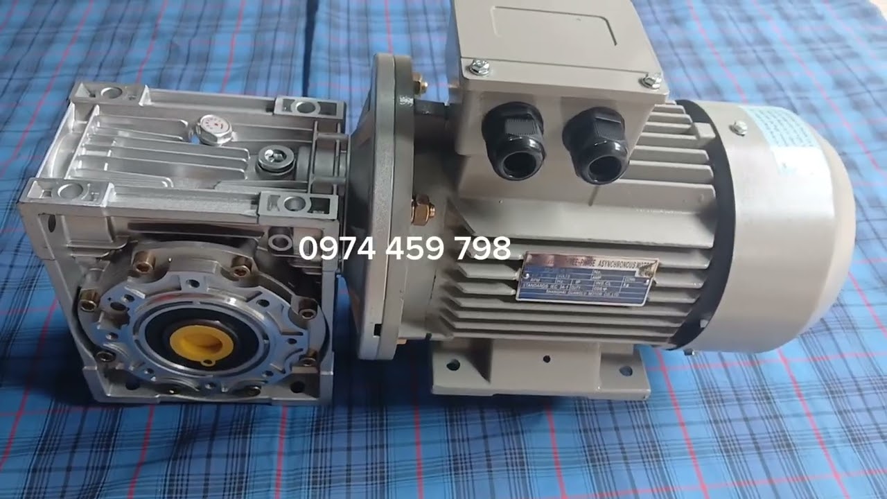 MOTOR DẦM BIÊN CỐT NGANG, mô tơ cổng trục, motor dầm biên trục vuông, motor dầm biên cầu cổng trục 