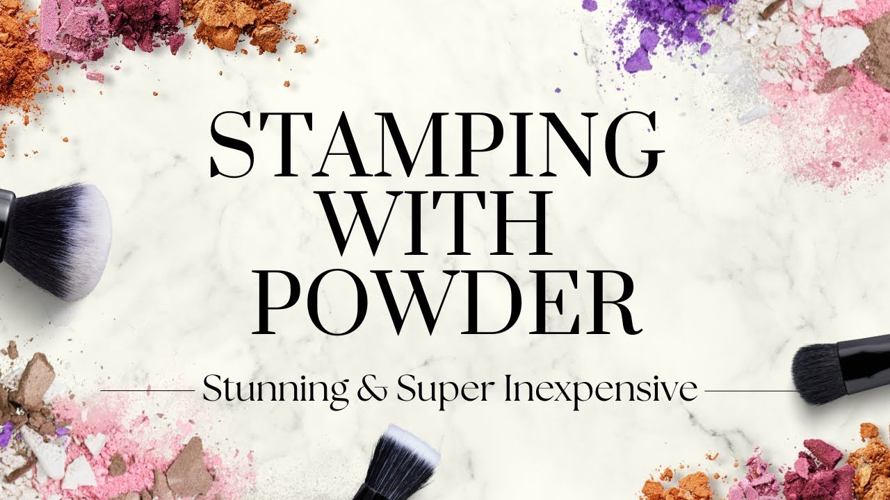 Did you know you can stamp with Powder????