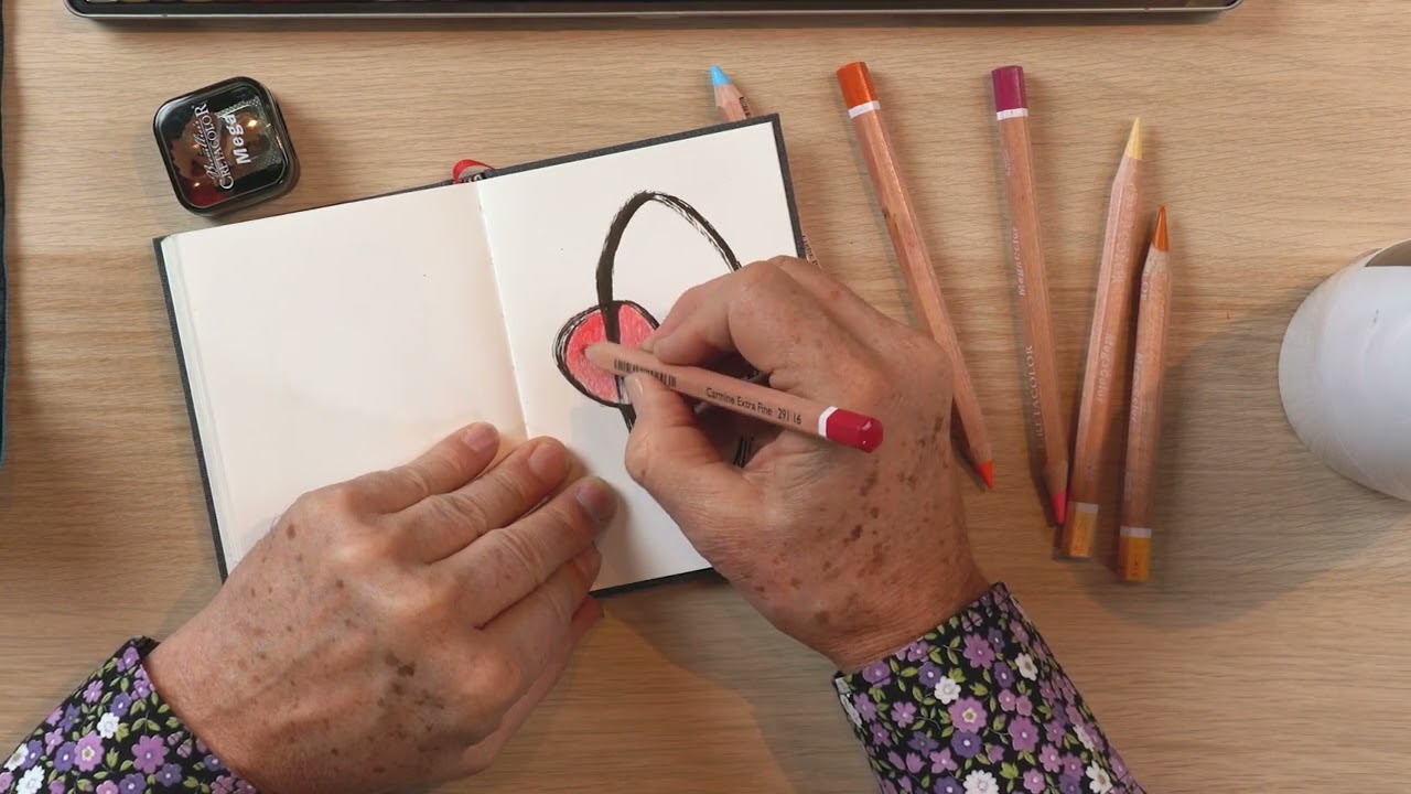 Reviewing CRETACOLOR's Megacolor Pencils