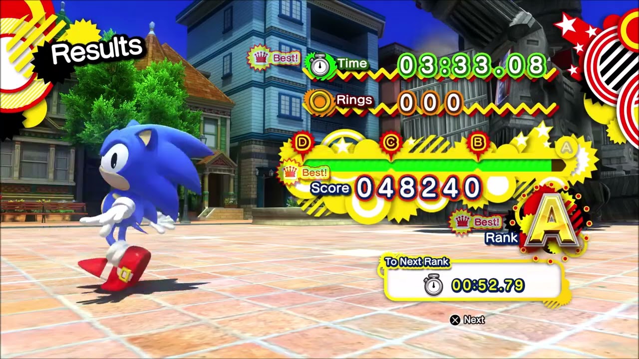 Let's Play Sonic x Shadow Generations - Part 11 Sonic Escape at the Hill