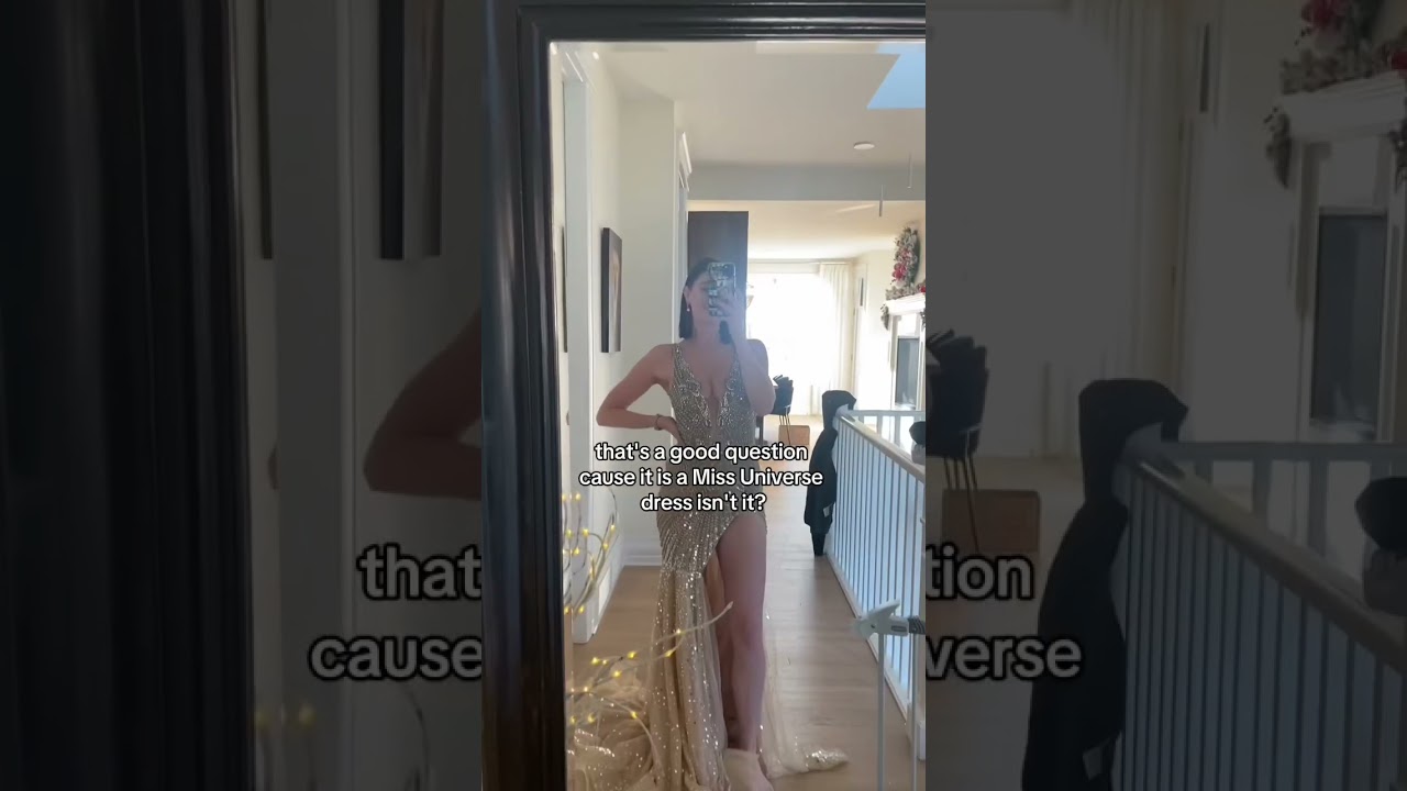 &ldquo;Can I wear that dress when I go to Miss Universe?&rdquo;- Lily 👸🏼 #missuniverse
