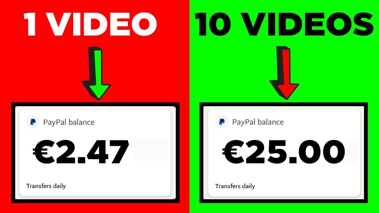 Verdiene 2.48&euro;/Minute durch YouTube Videos anschauen! (🤑NEUE WEBSITE) Online Geld machen..