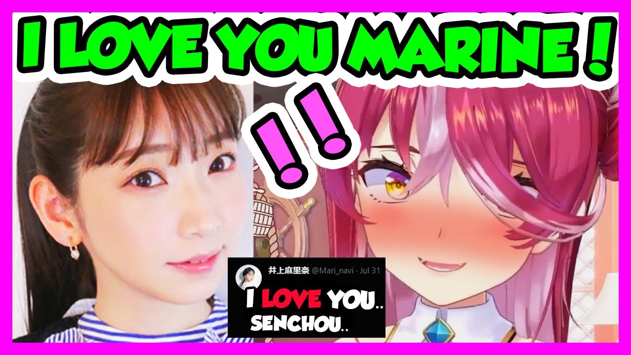 MARINE GETS NOTICED BY FAMOUS VOICE ACTORS AND GOES CRAZY [Hololive/Eng sub] [Hoshou Marine]