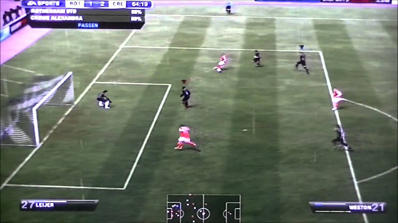Fifa 12 Career part 12 dutch commentary; boekje in mijn oog...