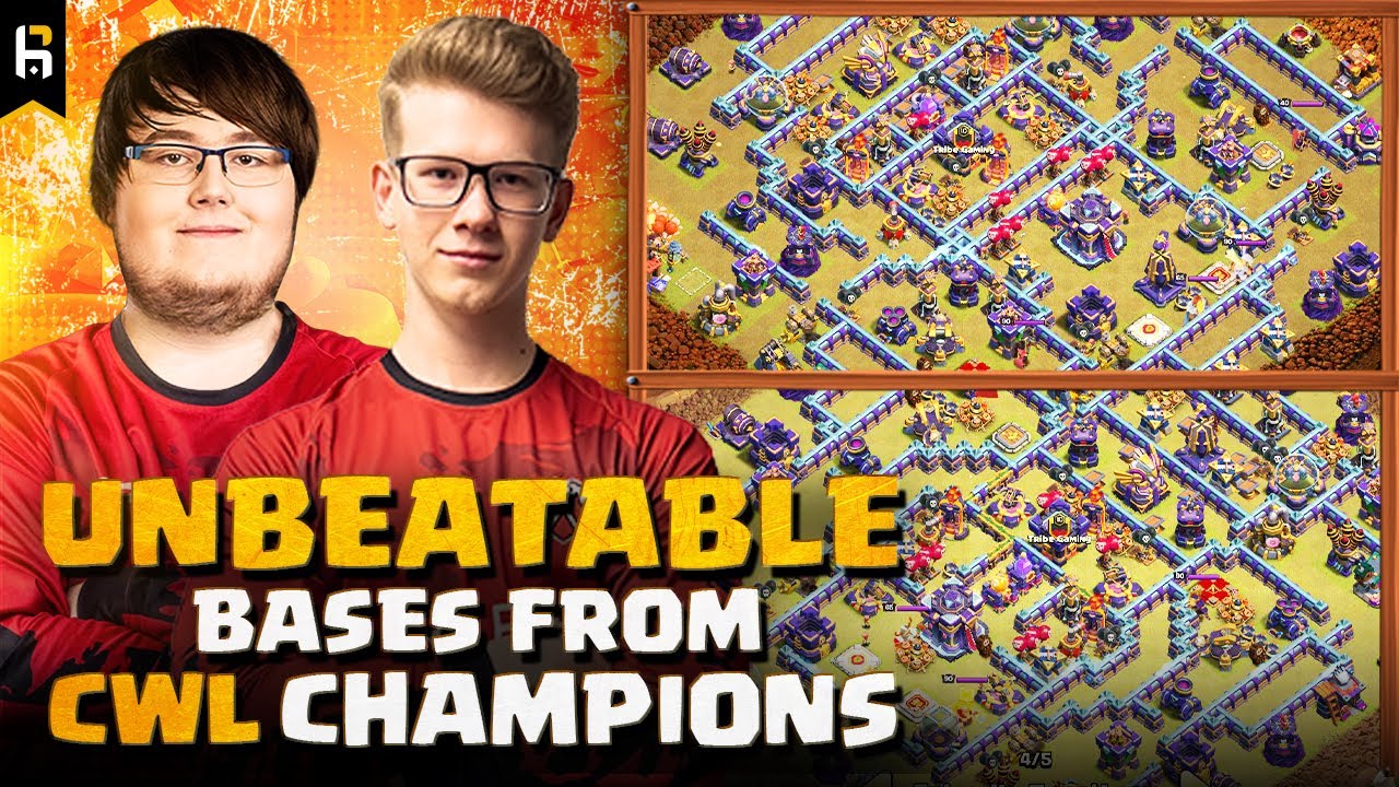 🏆WORLD CLASS TH15 Bases from TRIBE GAMING w/ LINK | Champions War League | CoC