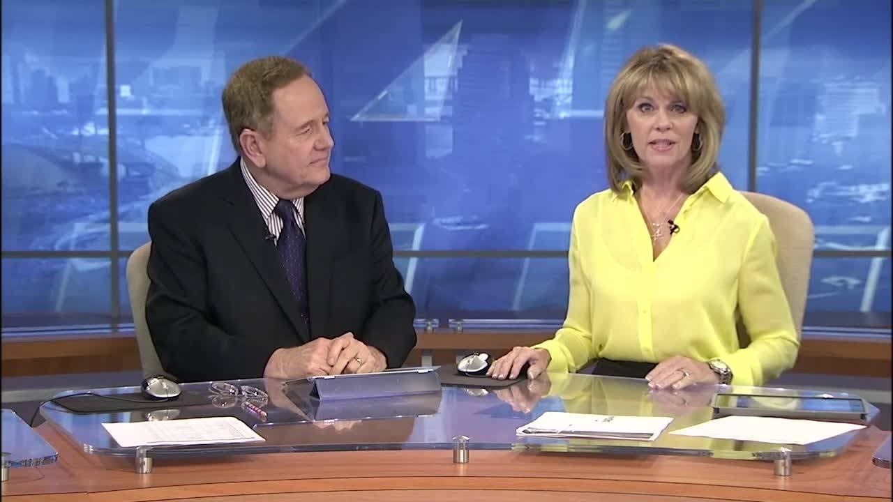 Father surprises daughter at school