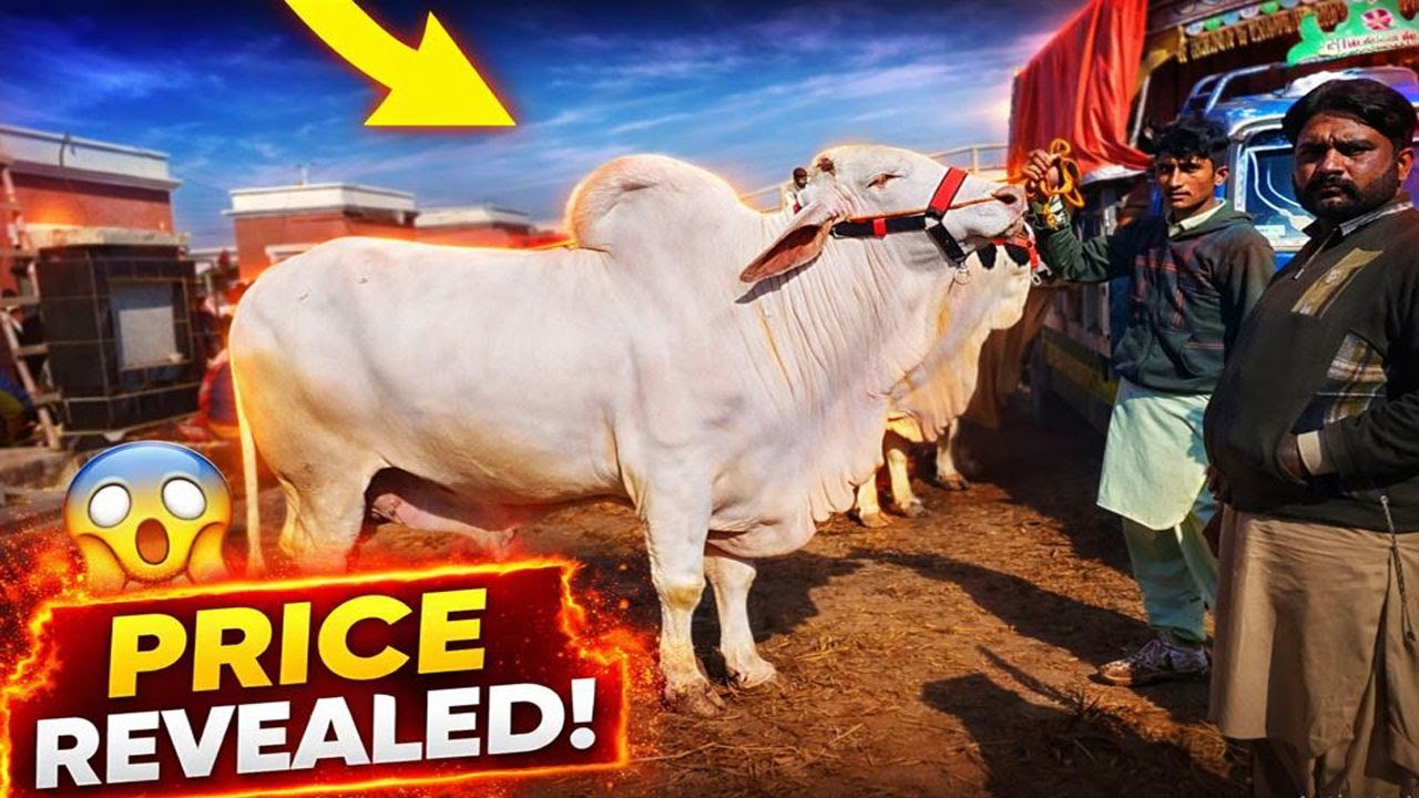 🐄 Multan Cow Mandi Ka Sab Se Khubsurat Bachra | Itna Mehnga?