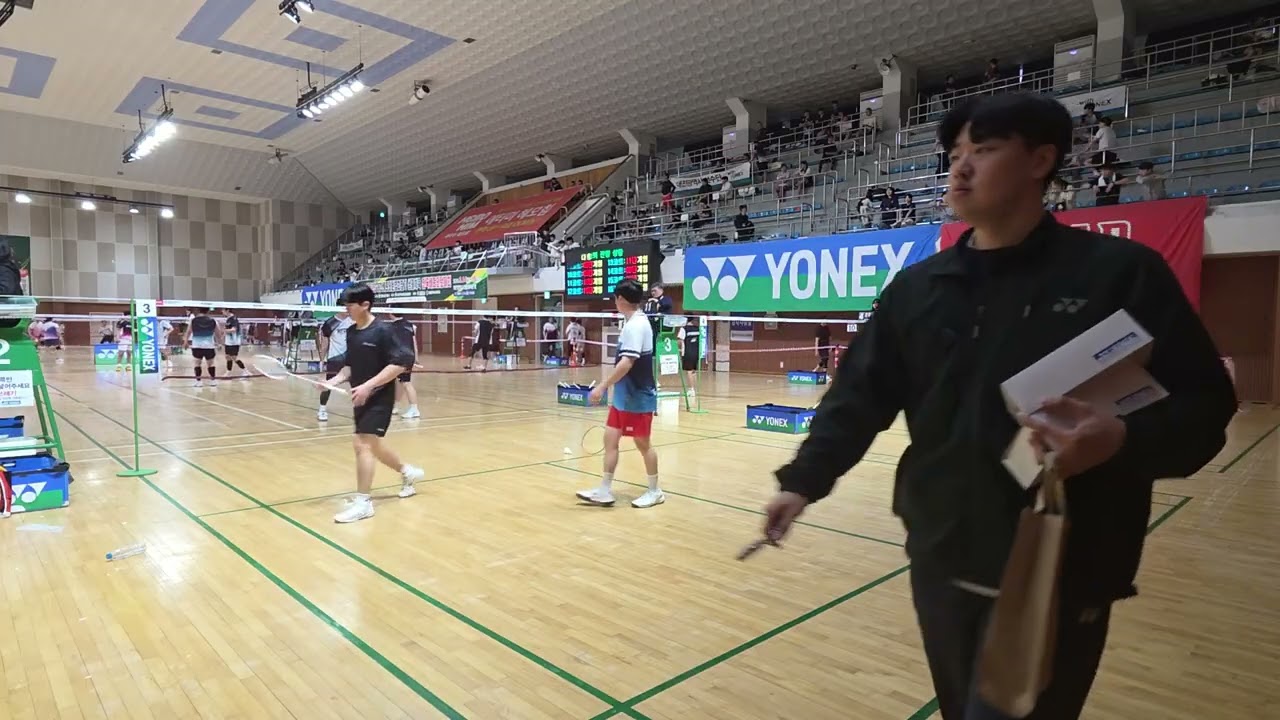 제 43회 대한배드민턴협회장기 남복 20A 2경기