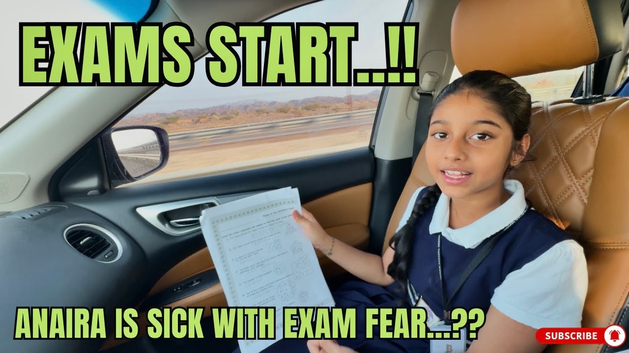 ANAIRA'S EXAMS START | EXAM FEVER | Goan Vlogger | Konkani Vlogs #goanvlogger #konkanivlogs