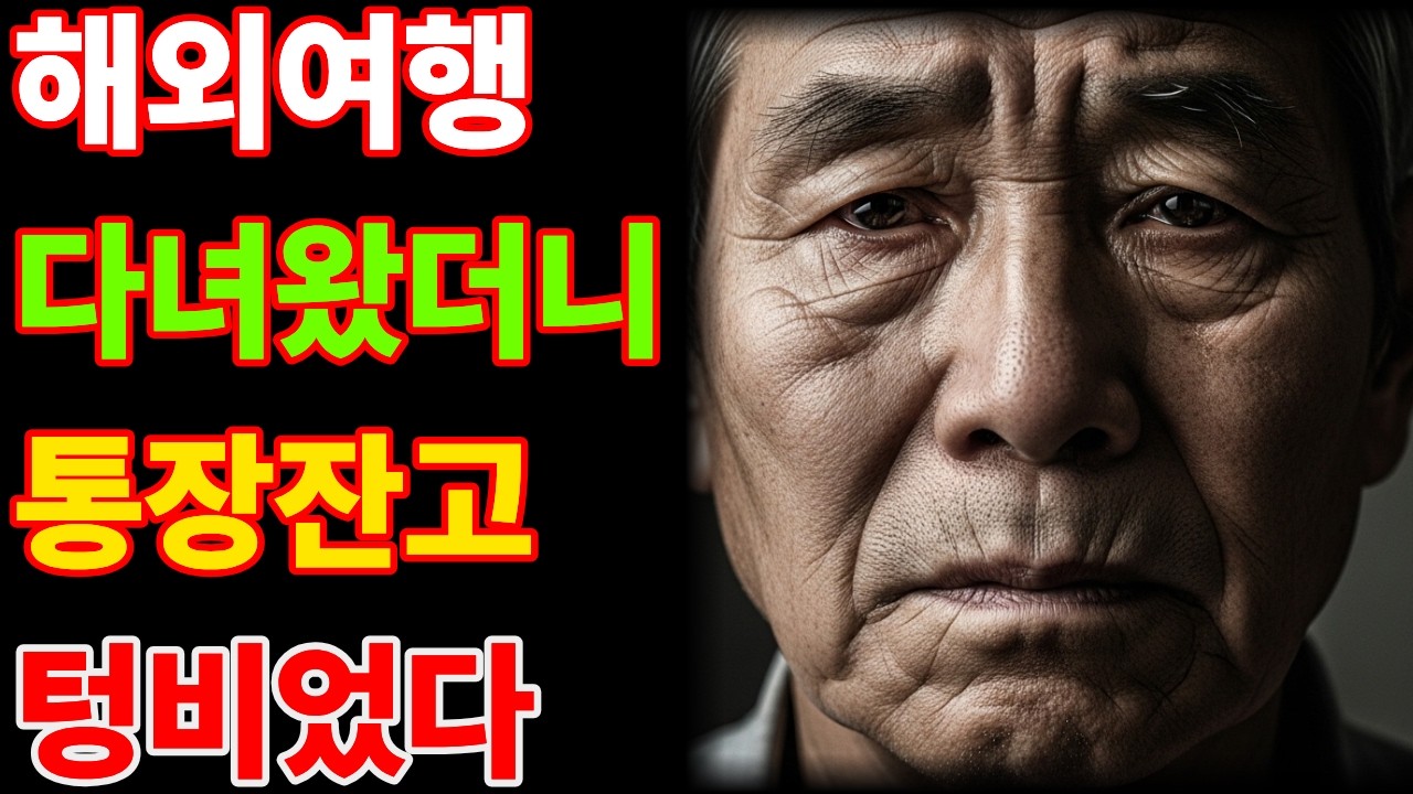 해외여행 다녀온 70대 아버지… 돌아오니 통장이 텅 비었습니다