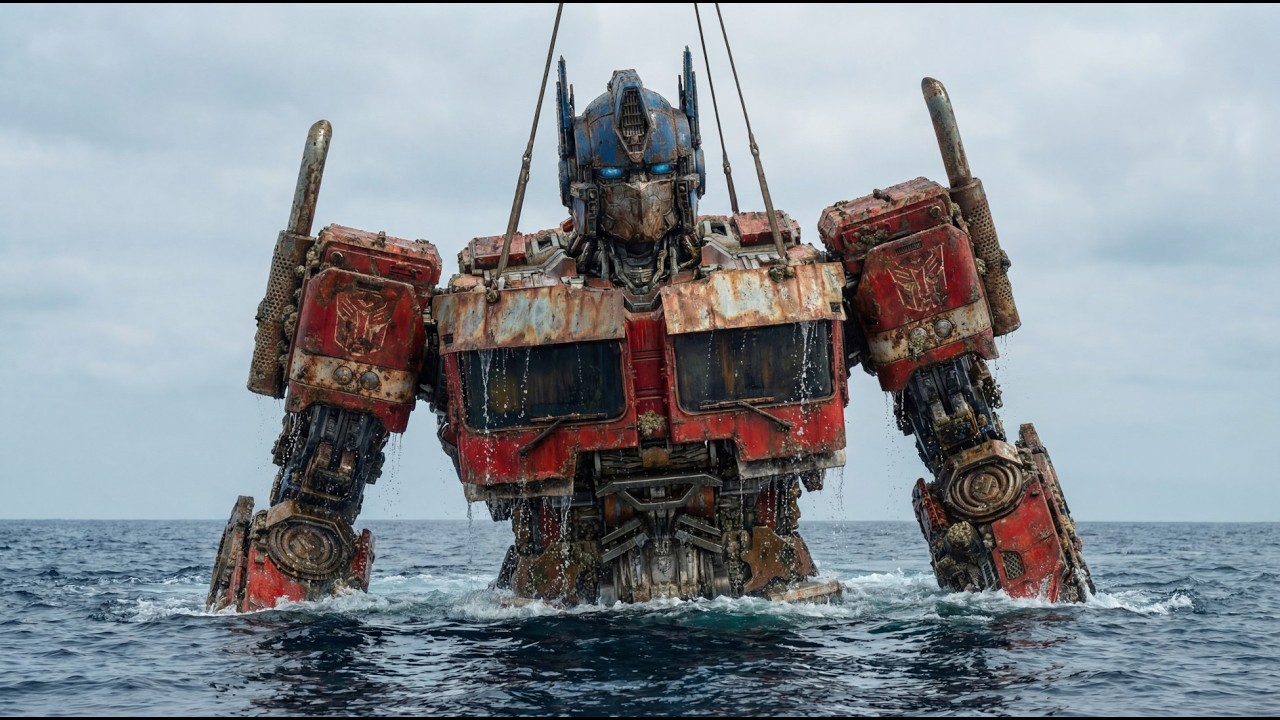 We Found & Fully Restored a GIANT Optimus Prime That Was Almost Lost to the Pacific Ocean Forever