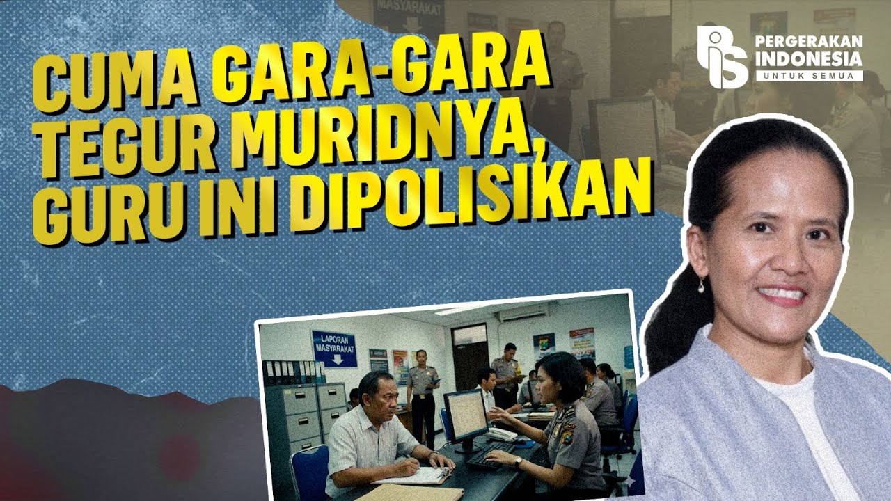 Cuma Gara-Gara Tegur Muridnya, Guru Ini Dipolisikan