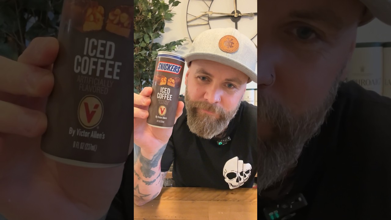 Snickers But In A Coffee | Pure Sugar Pick Me Up!!!!