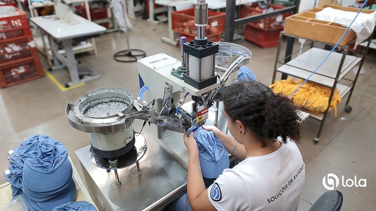 Máquina de Pregar Botão para Boné BP-1000 - Lola Soluções
